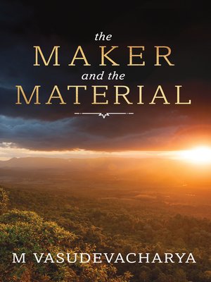 cover image of The Maker and the Material